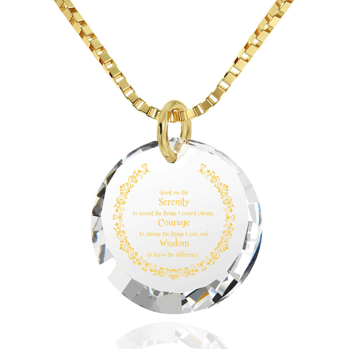 Serenity Prayer Necklace
