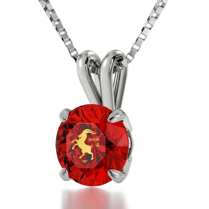Capricorn Zodiac Necklace
