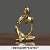 The Thinker Abstract Figurine