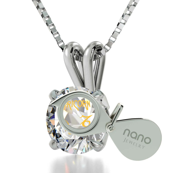 Capricorn Zodiac Necklace