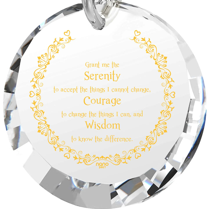 Serenity Prayer Necklace