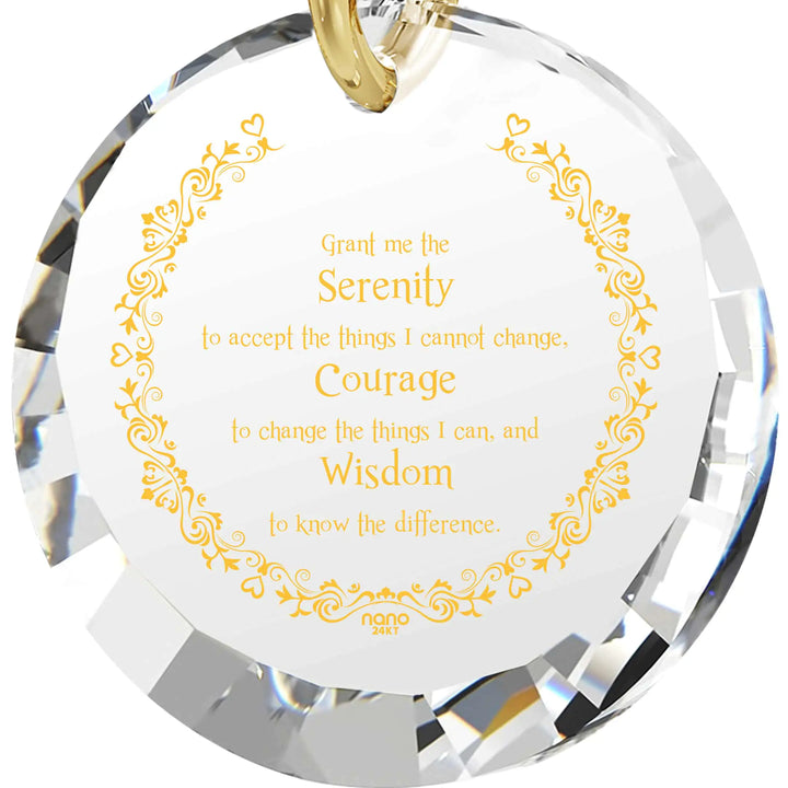 Serenity Prayer Necklace