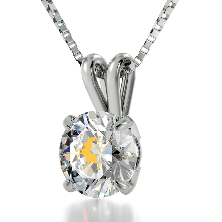 Capricorn Zodiac Necklace