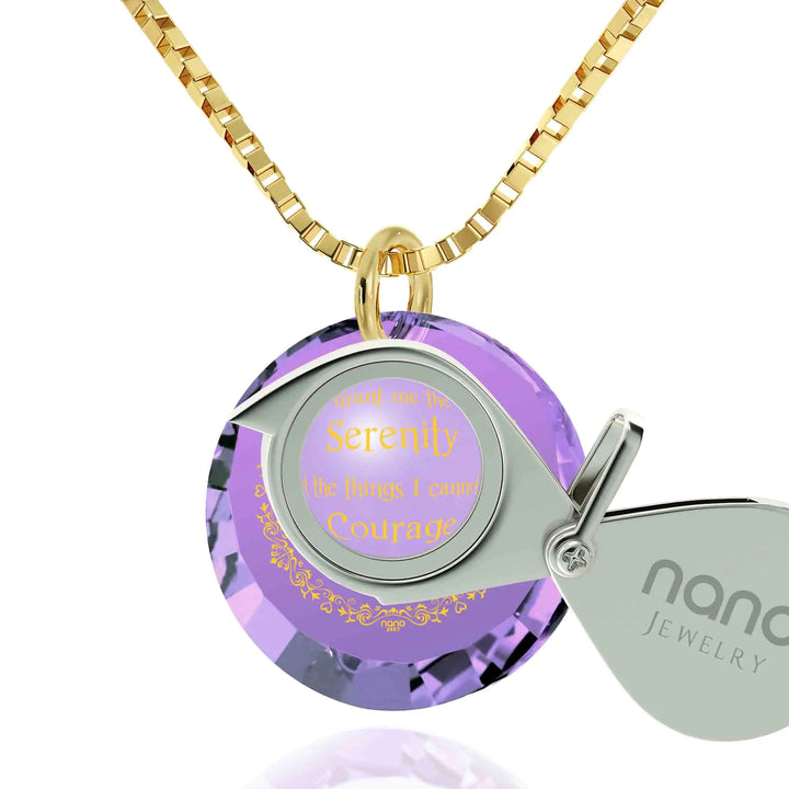 Serenity Prayer Necklace