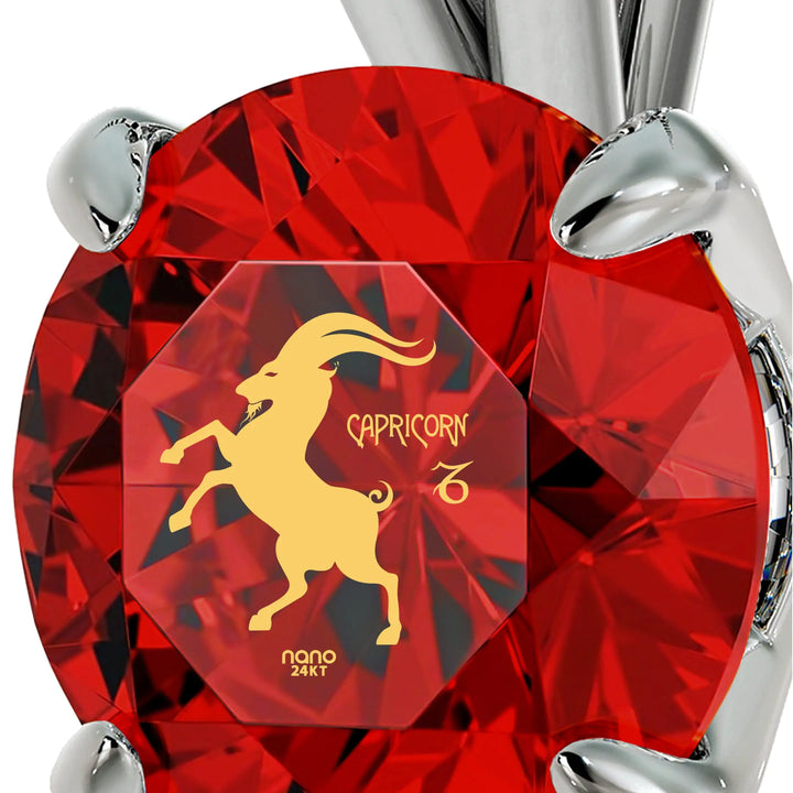 Capricorn Zodiac Necklace