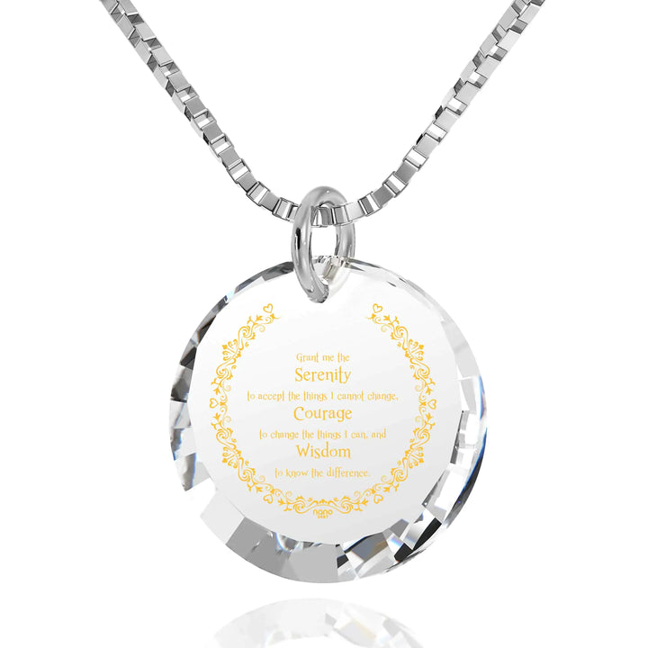 Serenity Prayer Necklace