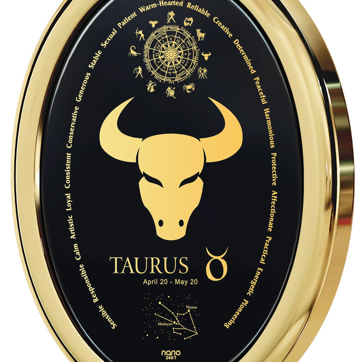 Taurus Zodiac Necklace