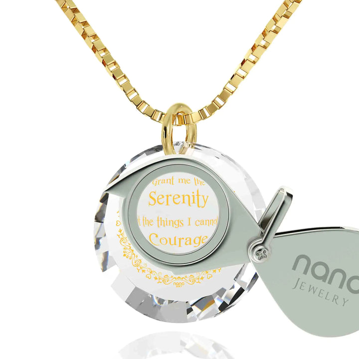 Serenity Prayer Necklace