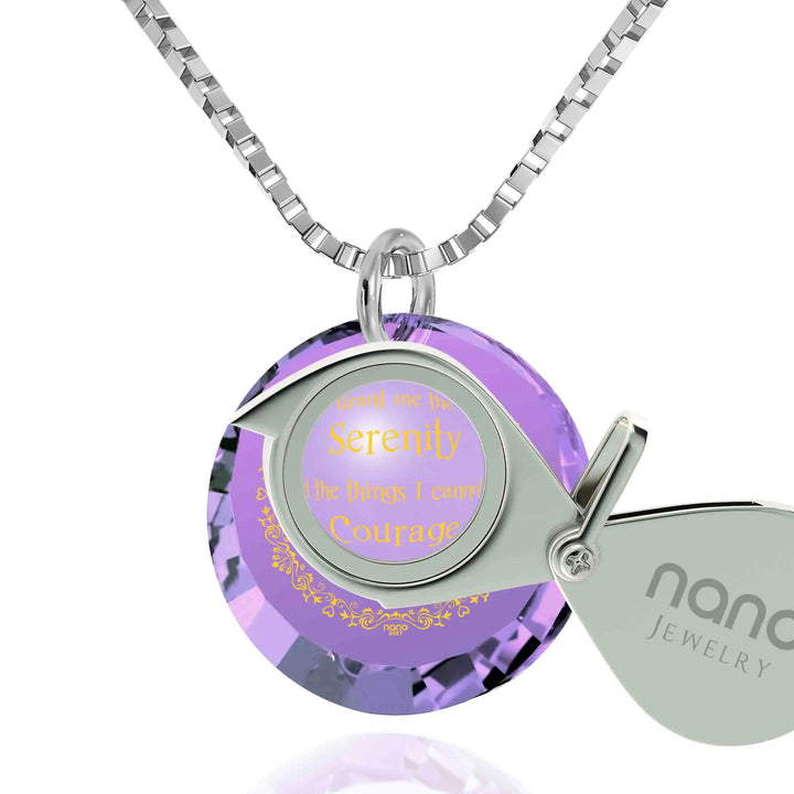 Serenity Prayer Necklace