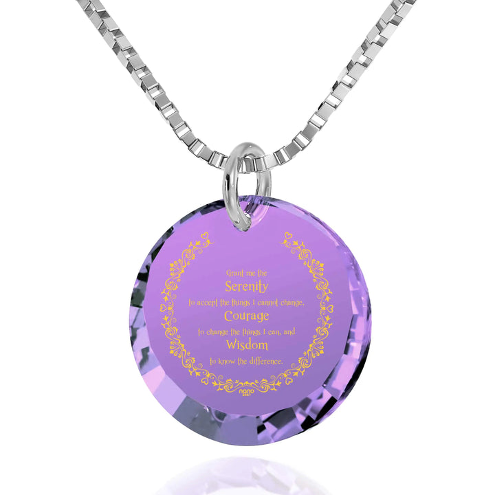 Serenity Prayer Necklace