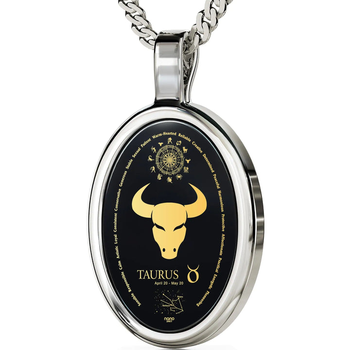 Taurus Zodiac Necklace