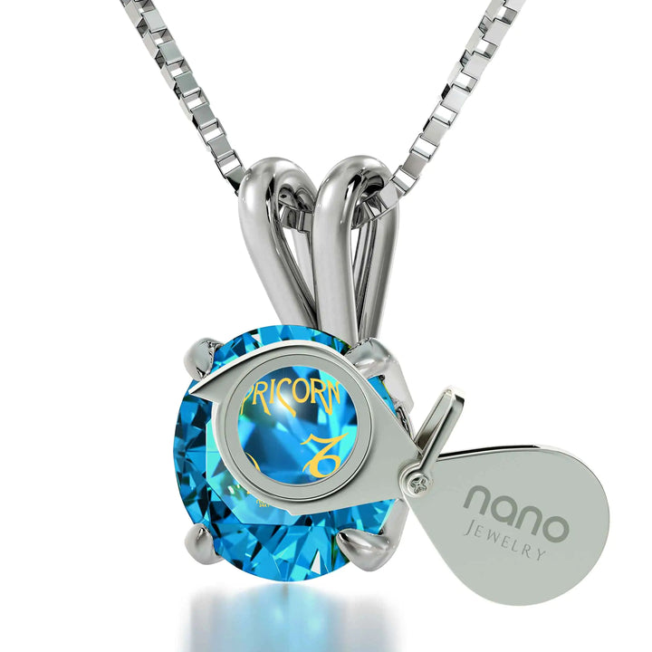 Capricorn Zodiac Necklace