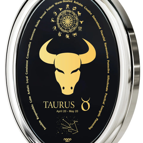 Taurus Zodiac Necklace
