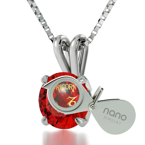 Capricorn Zodiac Necklace