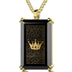 Crown the King of Your Heart Necklace Over 100 Languages I Love You Pendant